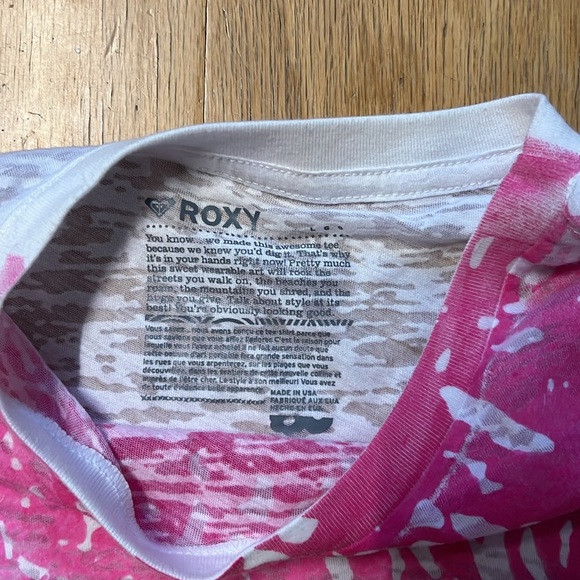 Roxy T-shirt size Large - Picture 2 of 3